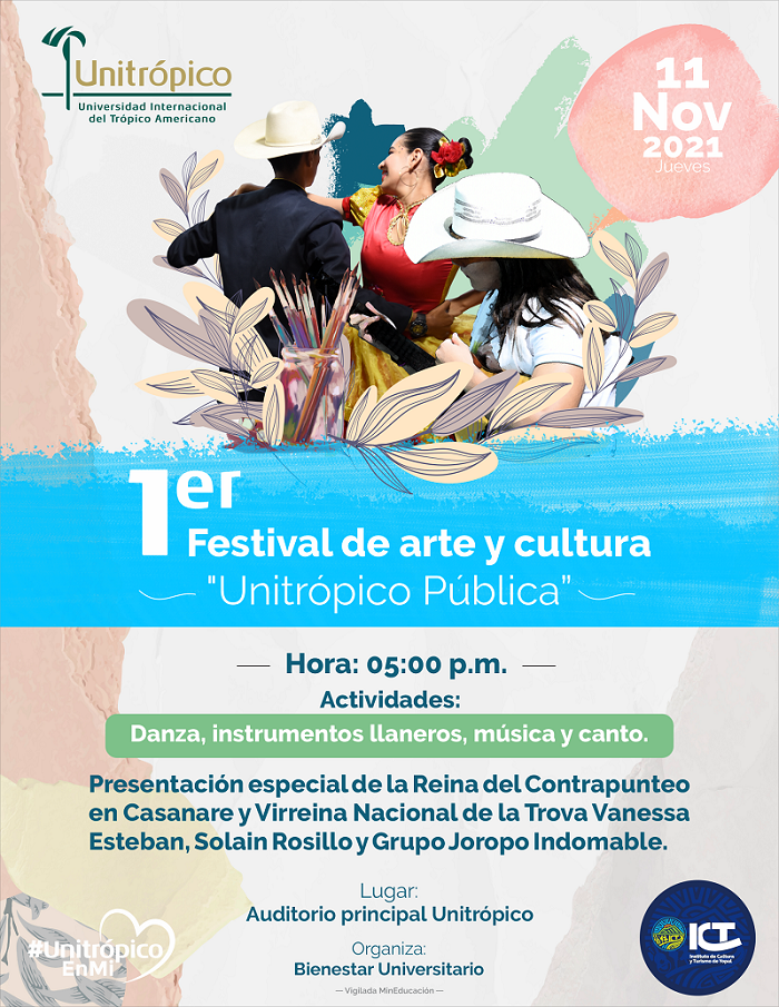 1er Festival de arte y cultura Unitropico publica