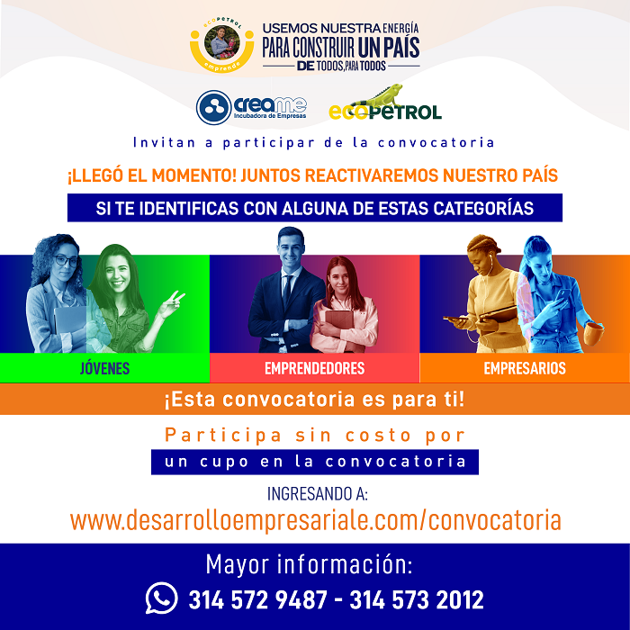 Convocatoria Para Emprendedores