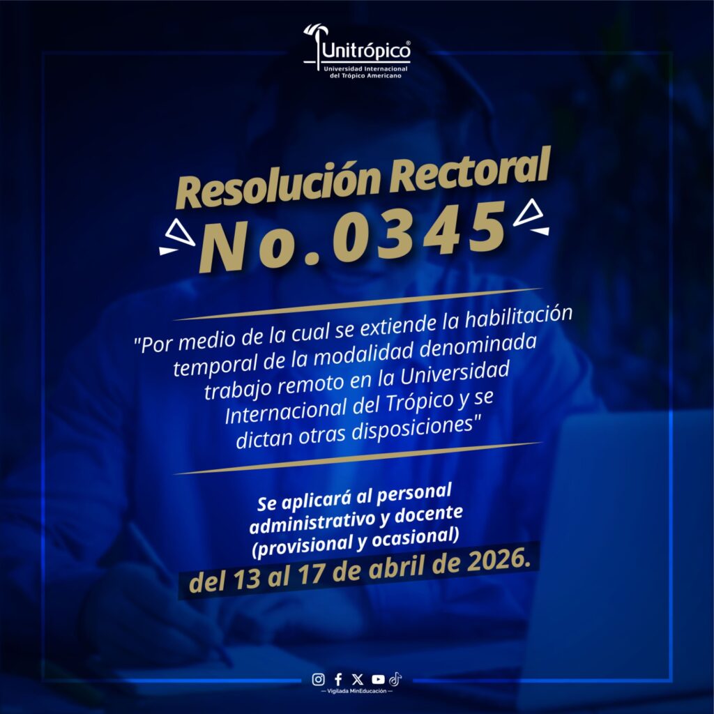 Extensión temporal de la modalidad de trabajo remoto