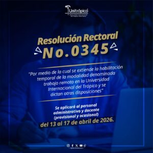 Extensión temporal de la modalidad de trabajo remoto