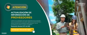 Actualización de Información de Proveedores