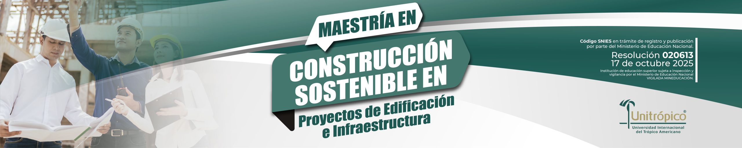 Banner Maestría en Gestión Ambiental